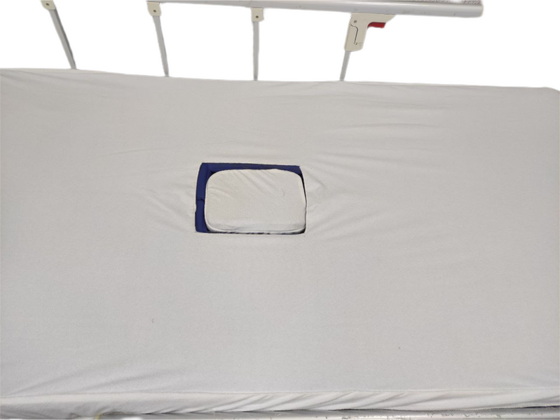 Медичне непромокальне простирадло МП-1 для функціональних ліжок з туалетом MIRID 0090 фото