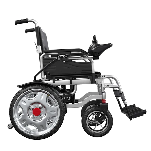 Складаний позашляховий електричний інвалідний візок з підвищеною вантажопідйомністю MIRID D-810 0092 фото