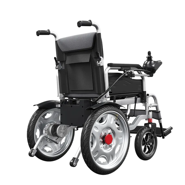 Складная внедорожная электрическая инвалидная коляска с повышенной грузоподъемностью MIRID D-810 0092 фото