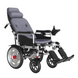 Складний електричний візок для інвалідів з підголовником MIRID D-812 0093 фото 2