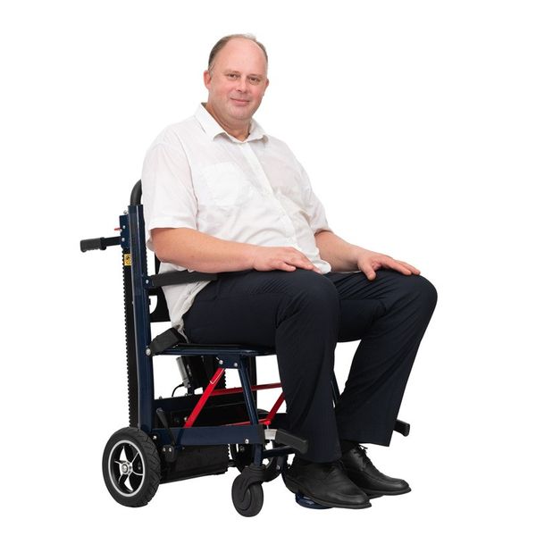 Сходовий підйомник для інвалідів MIRID SW04. Електроуправління кутом нахилу гусениць. 0045 фото