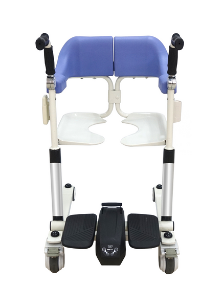 Транспортировочное кресло-коляска для инвалидов MIRID MKX-02B (электро). Кресло для душа и туалета. 0057 фото