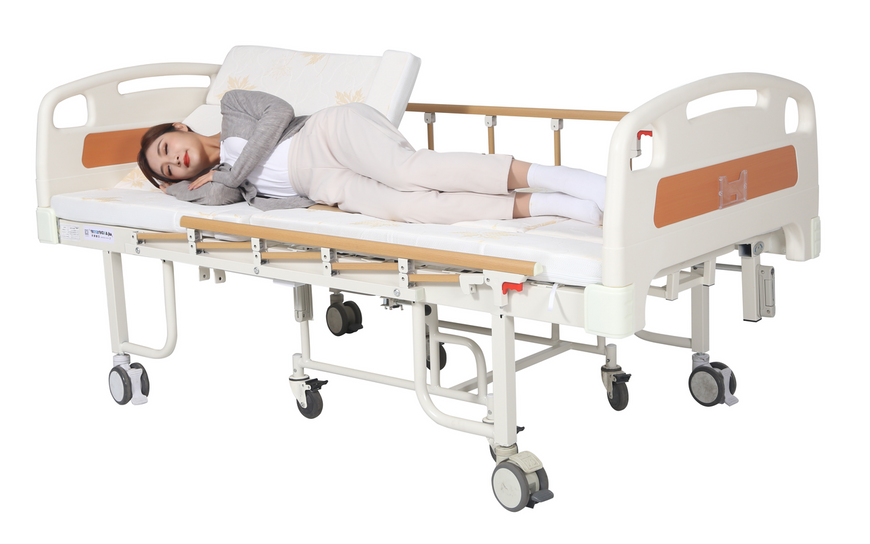 Медицинская функциональная кровать MIRID W03. Кровать со встроенным креслом. Кровать для реабилитации. 0060 фото