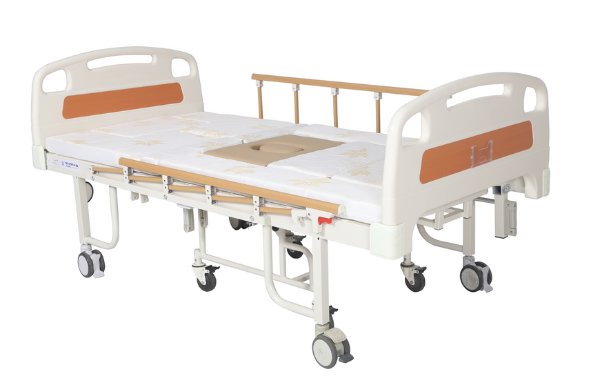 Медичне функціональне ліжко MIRID W03. Ліжко з вбудованим кріслом. Ліжко для реабілітації. 0060 фото