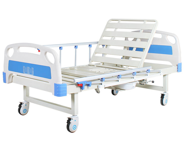 Медицинская функциональная кровать с туалетом MIRID В35. Кровать для инвалида. 0064 фото