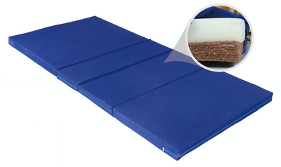 Улучшенный двухслойный матрац для медицинской функциональной кровати MIRID МС-1. На основе кокосовой койры. 0068 фото