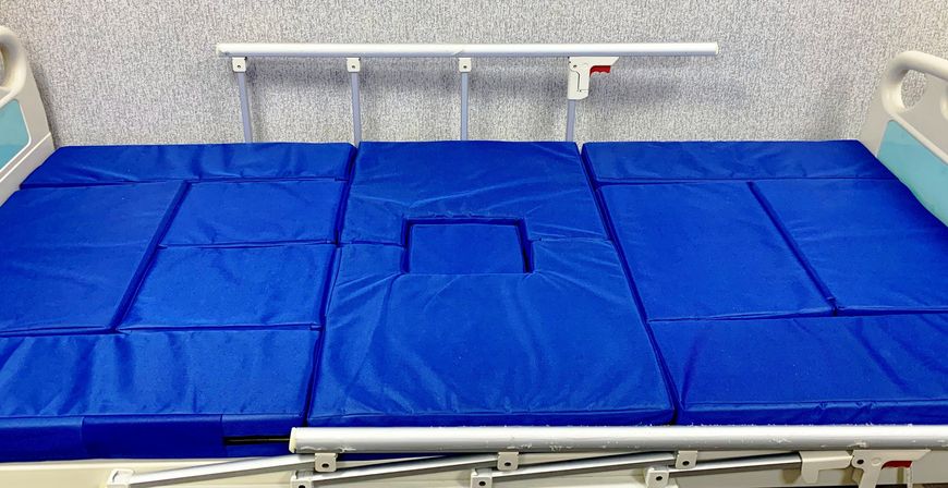 Улучшенный двухслойный матрац для медицинской функциональной кровати MIRID МС-1. На основе кокосовой койры. 0068 фото