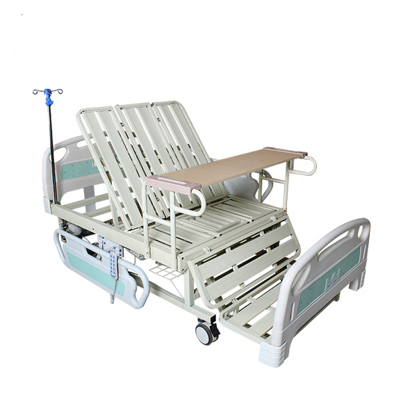 Медичне функціональне електроліжко з туалетом MIRID E36. Широке ліжко для інваліда. Ліжко для реабілітації. 0024 фото