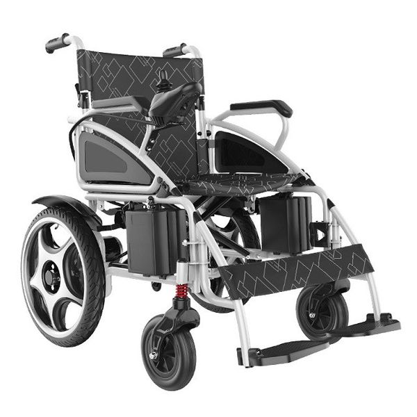 Складная электрическая коляска для инвалидов MIRID D-801. Литиевая батарея. 0075 фото