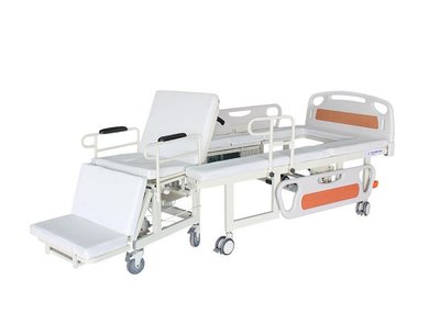 Медицинская функциональная электро кровать MIRID W01. Кровать со встроенным креслом. Кровать для реабилитации. 0013 фото