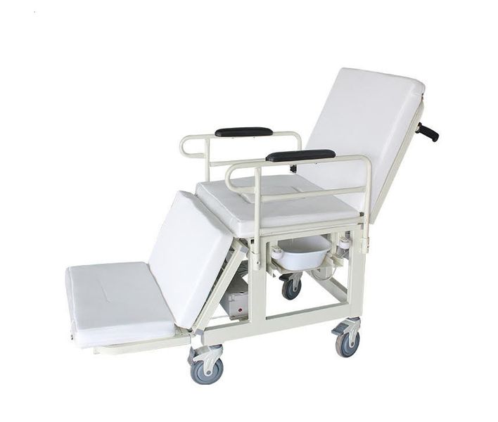 Медичне функціональне електроліжко W01. Вбудоване інвалідне крісло. Ліжко з туалетом. 0013 фото