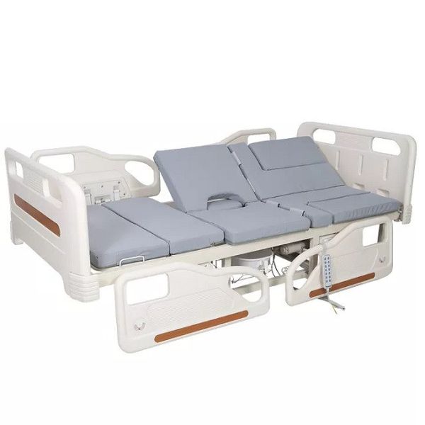 Медицинская электрокровать с туалетом и боковым переворотом MIRID Y03-1. Кровать для реабилитации инвалида. 0079 фото