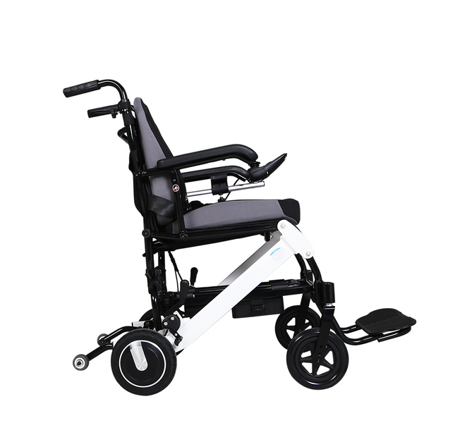 Легкая складная электрическая коляска для инвалидов MIRID D6033. Сверхпрочный алюминий. 0018 фото