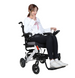 Легка складана електрична коляска для інвалідів MIRID D6033. Надміцний алюміній. 0018 фото 6