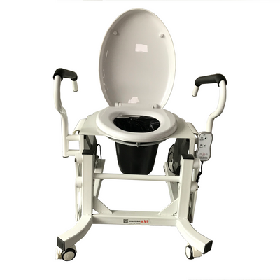 Крісло для туалету c підйомним пристроєм і підставним судном LWY-002. 0019 фото
