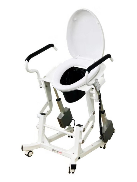 Крісло для туалету c підйомним пристроєм і підставним судном LWY-002. 0019 фото