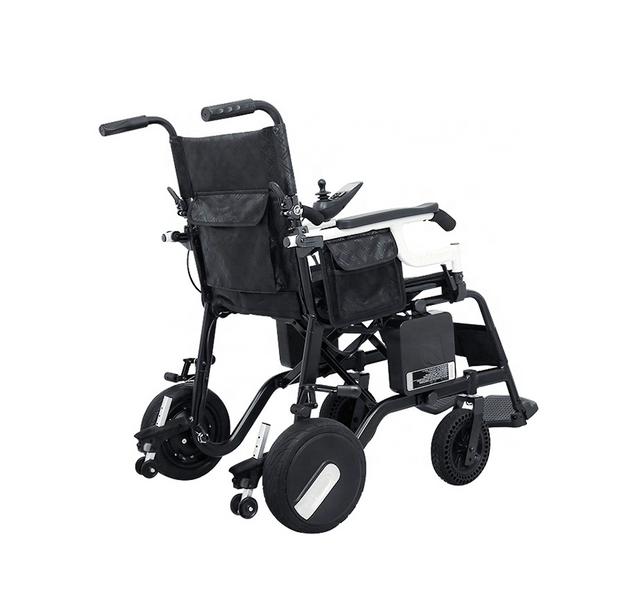 Легкая складная электрическая коляска для инвалидов MIRID D6030 (Батарея емкость 10Ач) 0028 фото