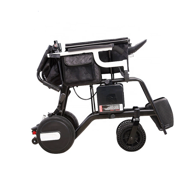 Легка складана електрична коляска для інвалідів MIRID D6030 (Батарея ємність 10 Аг) 0028 фото